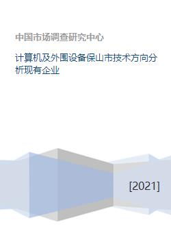 保山市計(jì)算機(jī)軟硬件及外圍設(shè)備制造企業(yè)技術(shù)方向分析